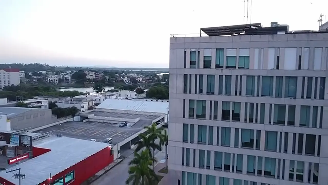 Vista aérea de la zona conurbada del sur de Tamaulipas